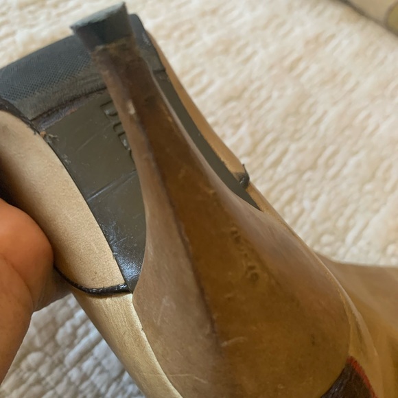 NOT MEEK/MILD🚫 Diesel Ayni High Heeled Leather Boots - Picture 8 of 11